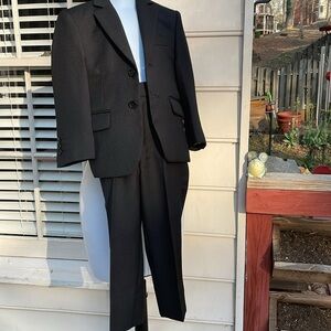 BOYS- Tazio Black Formal 2- Piece Suit Size 4